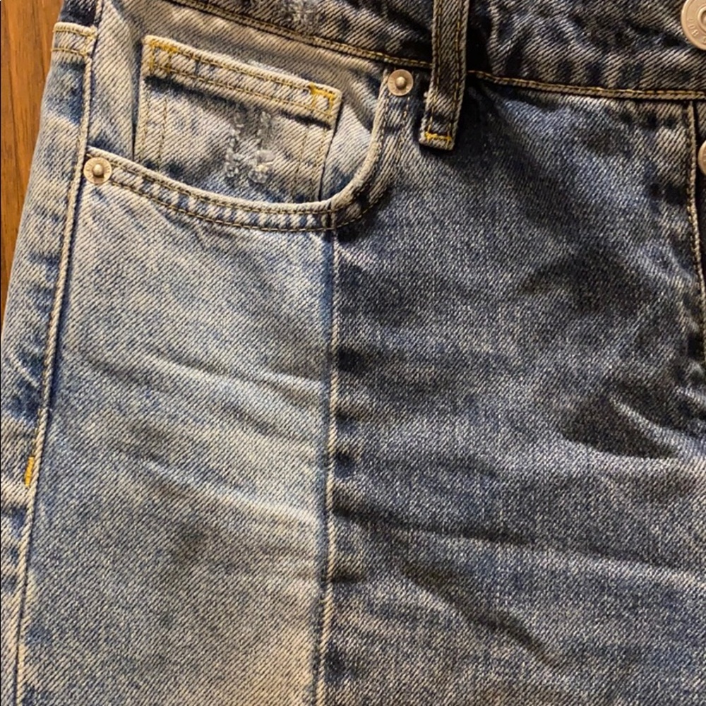 Urban outfitters-BDG two toned straight leg jeans - Picture 3 of 4